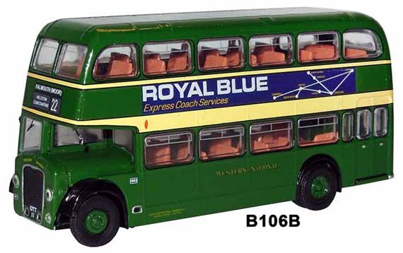 Western National Bristol Lodekka LD ECW Royal Blue advert